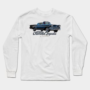 1958 Chevrolet Impala Convertible Long Sleeve T-Shirt